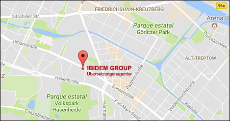 Ibidem Übersetzungen. Übersetzungsagentur. Niederlassung in Deutschland, Urbanstraße 51A, 10967 Berlin