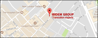 Ibidem Group. Übersetzungsagentur. Niederlassung in London, Großbritannien